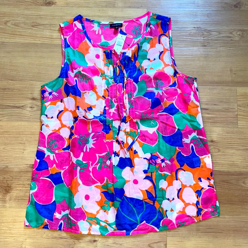 NWT Talbots Summer Top